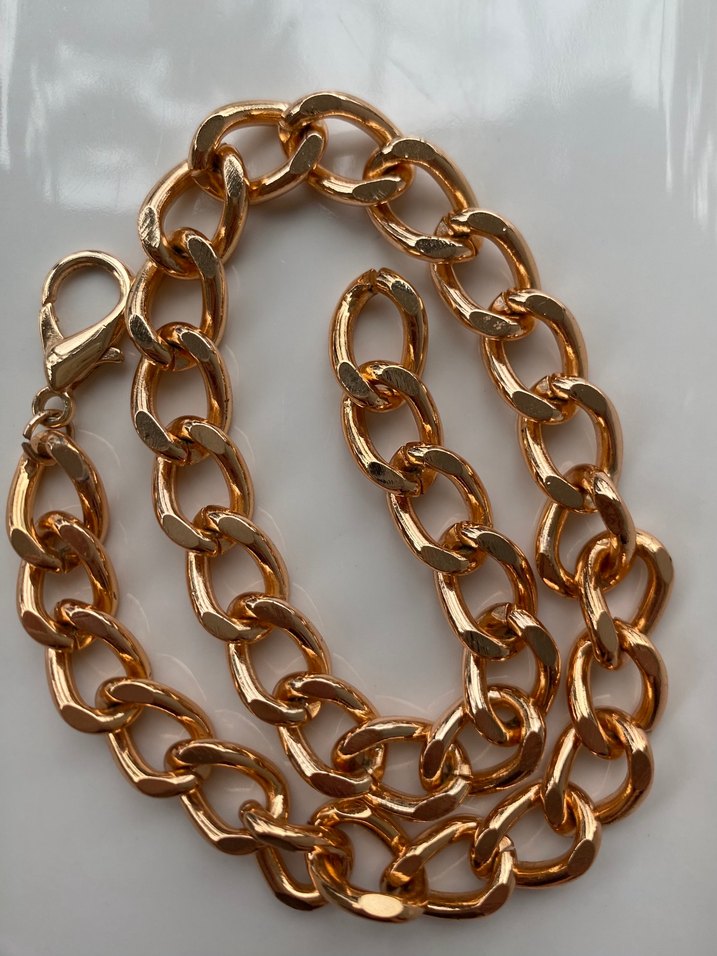 Xuping Kalın Zincir Kolye - Görsel 3