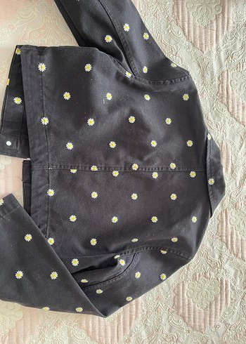 Bershka çiçekli ceket - Görsel 2