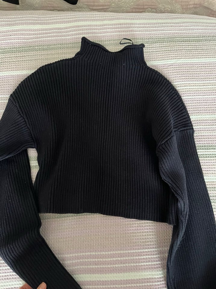 Zara dik yaka kazak - Görsel 3