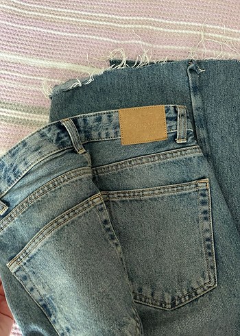 Pull and bear yüksek bel straigh fit pantolon - Görsel 3