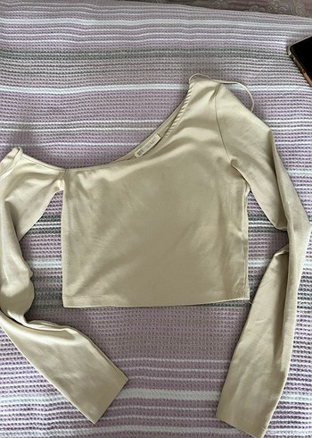 Stradivarius tek kol üst - Görsel 2