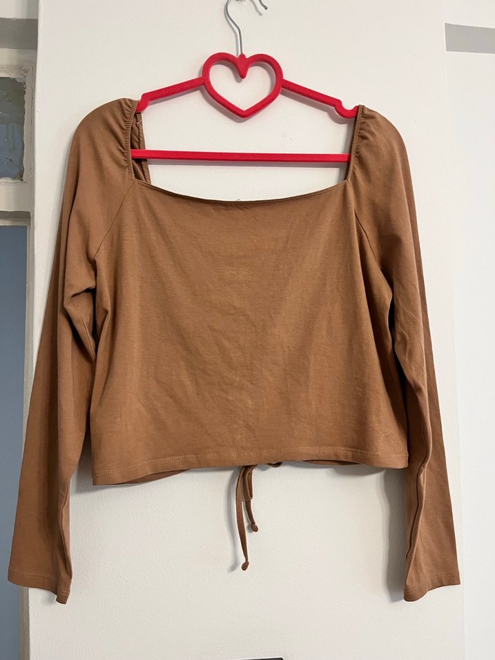 Kare Yaka Bluz - Görsel 3