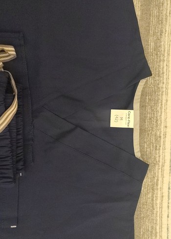 Lacivert Scrubs Takımı (Uçak Medikal) - Görsel 2