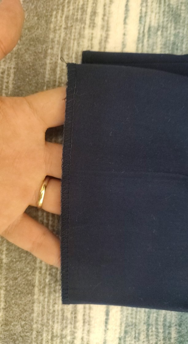 Lacivert Scrubs Takımı (Uçak Medikal) - Görsel 3