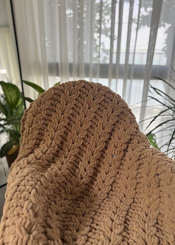 Örgü Desenli Çocuk Battaniyesi - Görsel 2