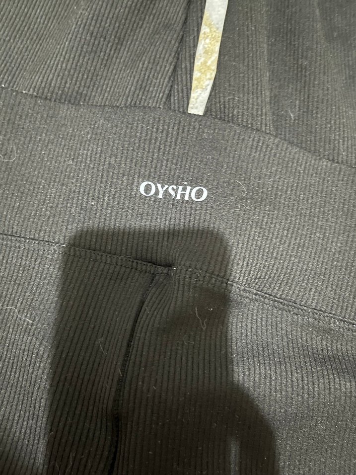 Siyah Rahat Kesim Kadın Tayt - Görsel 2