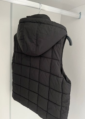 Kemerli Siyah Kadın Yelek - Görsel 2