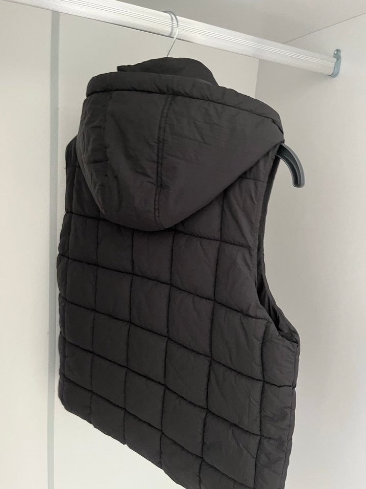 Kemerli Siyah Kadın Yelek - Görsel 2