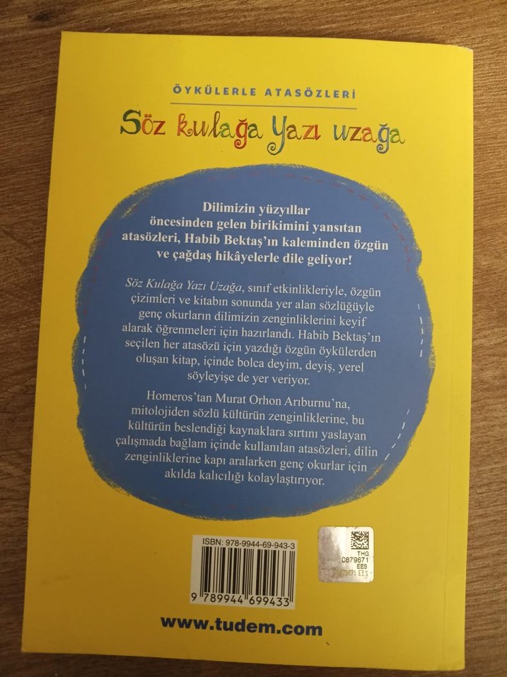 Öykülerle Atasözleri - Söz Kulağa Yazı Uzağa - Görsel 2