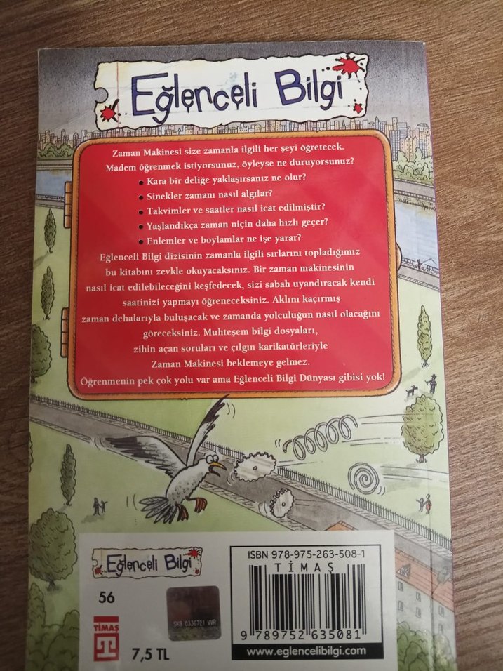 Zaman Makinesi - Eğlenceli Bilgi Çizgi Romanı - Görsel 2