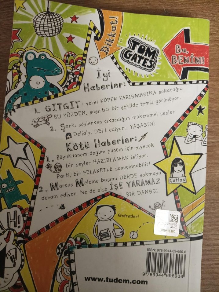 Tom Gates: Her Şey Harika Sayılır - Görsel 2