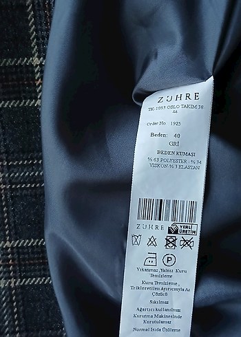 vintage kadın ceket - Görsel 6