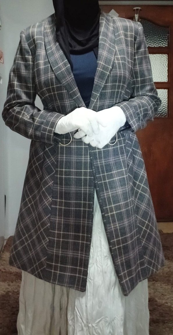 vintage kadın ceket - Görsel 5