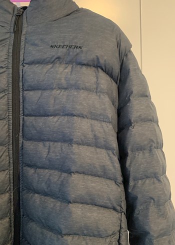 Skechers Gri Fermuarlı Erkek Mont - Görsel 2