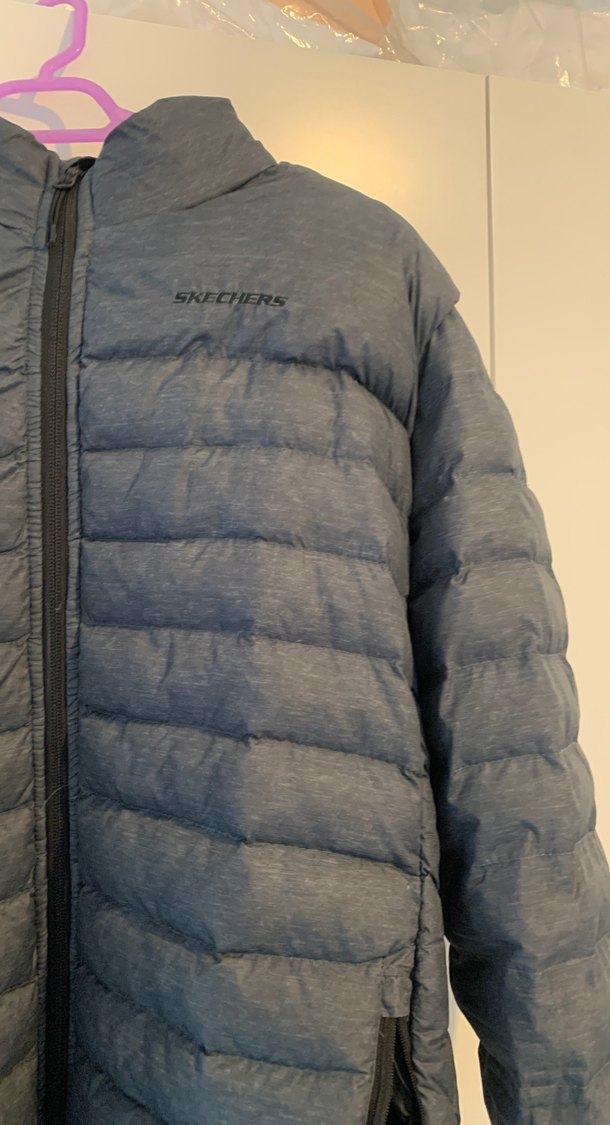 Skechers Gri Fermuarlı Erkek Mont - Görsel 2