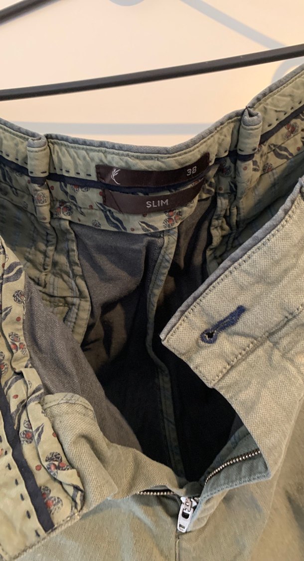 Ramsey Erkek Kanvas Pantolon koyu Yeşil - Görsel 2