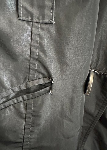 Adil Işık Siyah trençkot - Görsel 3