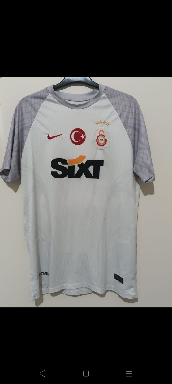 Erkek Beyaz Baskılı Kısa Kollu Tişört - Görsel 2