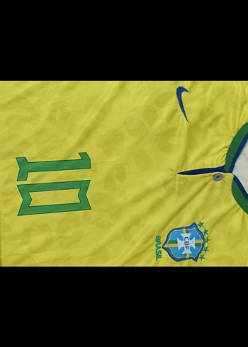2022 Brezilya Neymar JR. Dünya Kupası maçları forması - Görsel 6