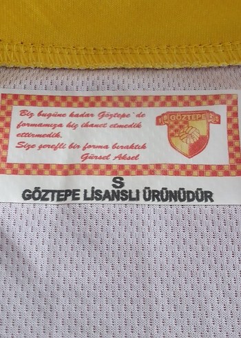 Göztepe Orjinal Taraftar forma - Görsel 2