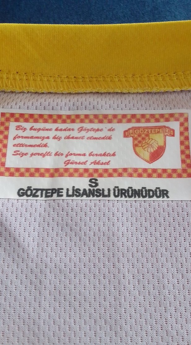 Göztepe Orjinal Taraftar forma - Görsel 2