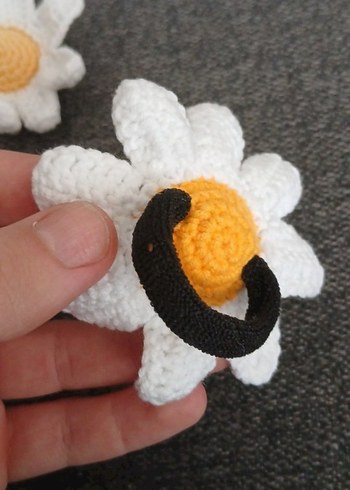 papatya desenli toka - Görsel 2