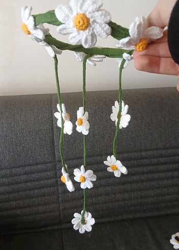 papatya desenli taç - Görsel 2