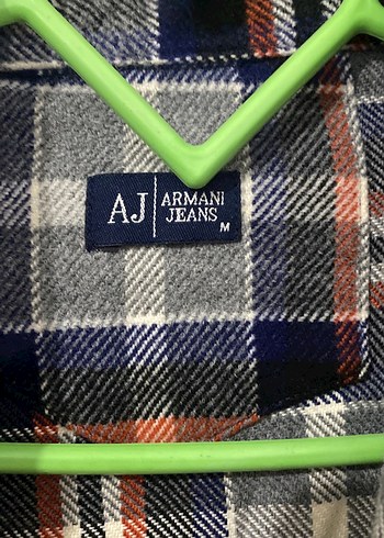 Armani Kadın Çok Renkli Kareli Uzun Kollu Oduncu Gömlek - Görsel 2