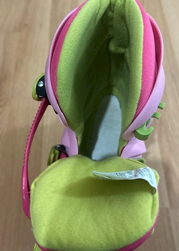 Renkli Pembe Çocuk Patenleri 34-36 beden - Görsel 5