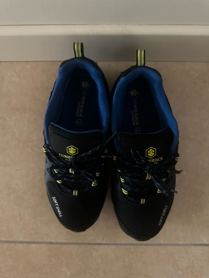 Sarı Detaylı Erkek Spor Outdoor Ayakkabı - Görsel 3