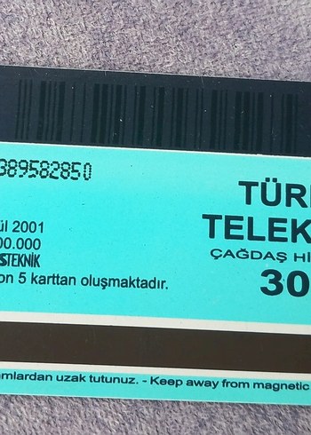 MÜZELERİMİZ TEMALI TELEKOM KART KONDİSYON YÜKSEK KOLEKSİYONLUK - Görsel 2