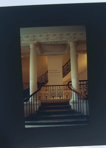 2 ADET LONDRA SANAT GALERİLERİ DİA FOTOĞRAFI 1990'LAR ÇEKİM (S) - Görsel 2