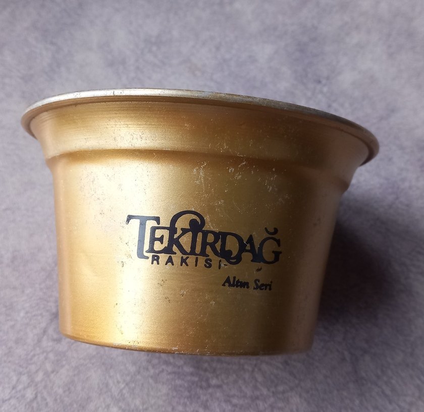 TEKİRDAĞ ALTIN SARI LOGOLU EHLİ KEYF.  ALTIN RENGİNDE - Görsel 3