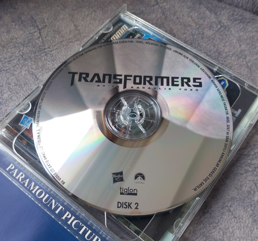 TRANSFORMERS VCD FİLM. KONDİSYON YÜKSEK KOLEKSİYONLUK NADİR - Görsel 5