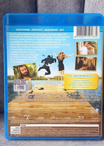 BİR ÖMÜR BOYU MUTLULUK BLU-RAY FİLM KONDİSYON YÜKSEK - Görsel 2