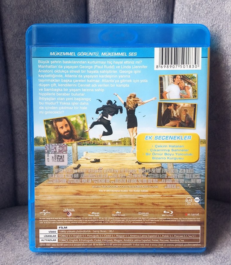 BİR ÖMÜR BOYU MUTLULUK BLU-RAY FİLM KONDİSYON YÜKSEK - Görsel 2