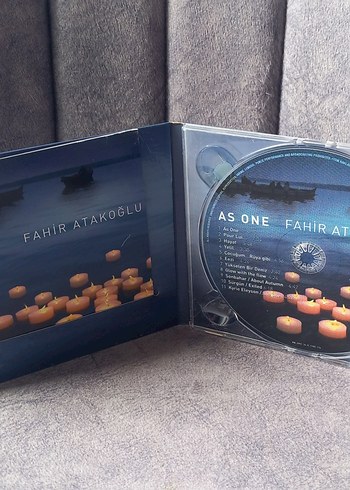 FAHİR ATAKOĞLU CD ALBÜM KONDİSYON YÜKSEK KOLEKSİYONLUK NADİR - Görsel 3