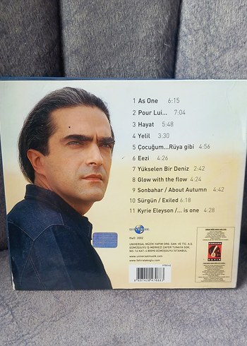 FAHİR ATAKOĞLU CD ALBÜM KONDİSYON YÜKSEK KOLEKSİYONLUK NADİR - Görsel 2