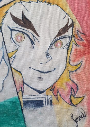 Renkli Anime Karakterleri Tablosu - Görsel 3