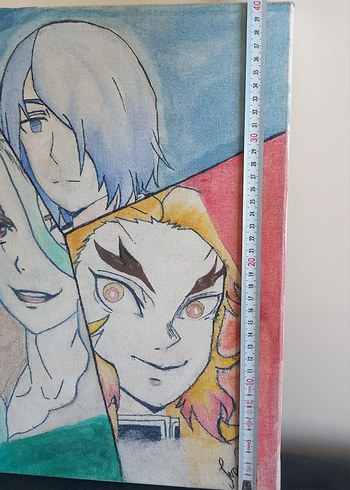 Renkli Anime Karakterleri Tablosu - Görsel 8