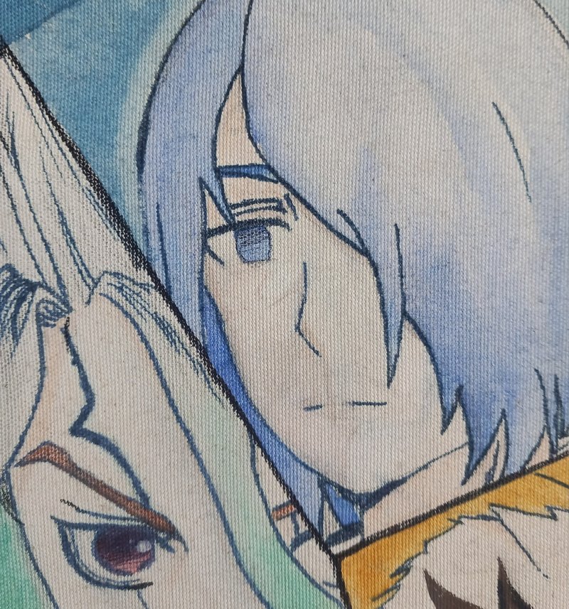 Renkli Anime Karakterleri Tablosu - Görsel 5