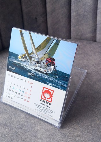 2006 TARİHLİ MASA TAKVİMİ SIFIR HİÇ KULLANILMADI. KOLEKSİYONLUK