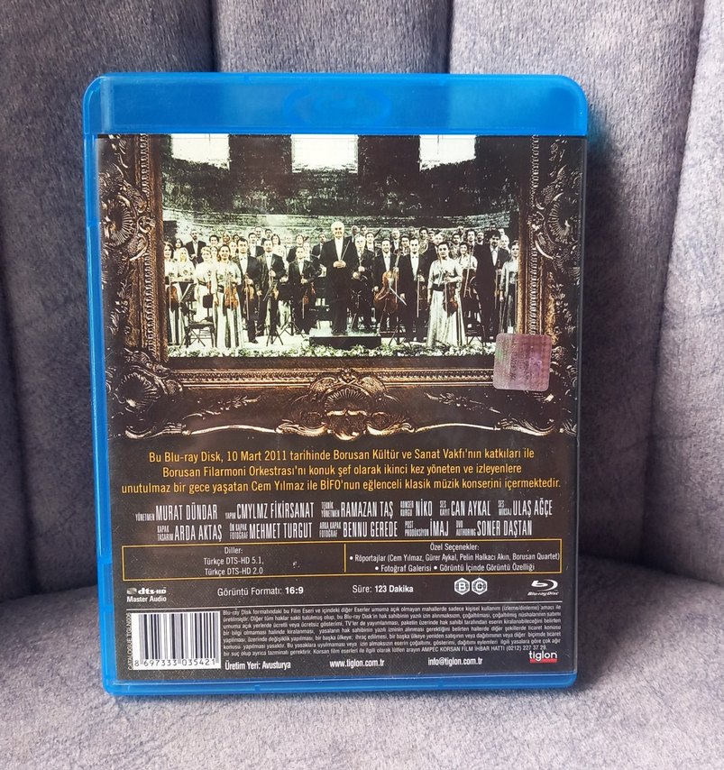 BİFO CEM YILMAZ STAND UP BLU-RAY CD. KONDİSYON YÜKSEK - Görsel 2