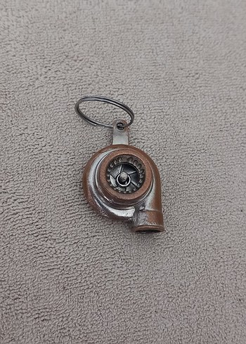Turbo Formunda Metal Anahtarlik Kondisyon Yuksek Koleksiyonluk