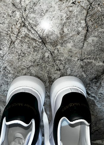 Beyaz Alexander McQueen  Spor Ayakkabı - Görsel 2