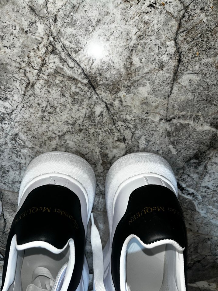 Beyaz Alexander McQueen  Spor Ayakkabı - Görsel 2