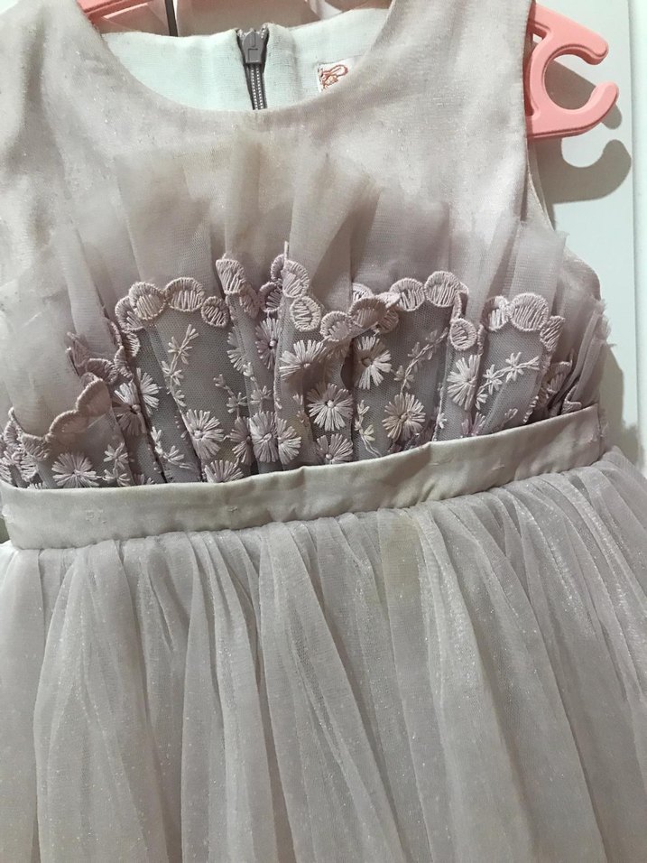 kız çocuk doğum günü elbisesi - Görsel 4