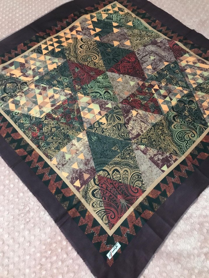 pamuklu eşarp - Görsel 5