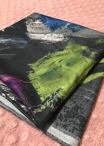 pamuklu eşarp - Görsel 2