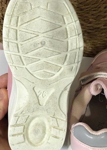 Kız Çocuk Pembe Pastel Sneaker - Görsel 5